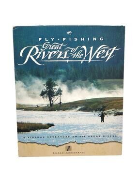 Fly Fishing Great Rivers of the West Big Box Macintosh 1995 Game Factory Sealed